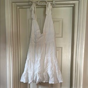 Princess Polly Ivory Eyelet Dress